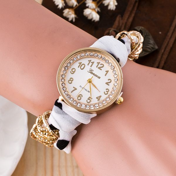 women watches cute wave point fabric fashion casual quartz wristwatch for ladies bracelet watches rhinestone gift clock relogio, Slivery;brown
women watches cute wave point fabric fashion casual quartz wristwatch for ladies bracelet watches rhinestone gift clock relogio, Slivery;brown