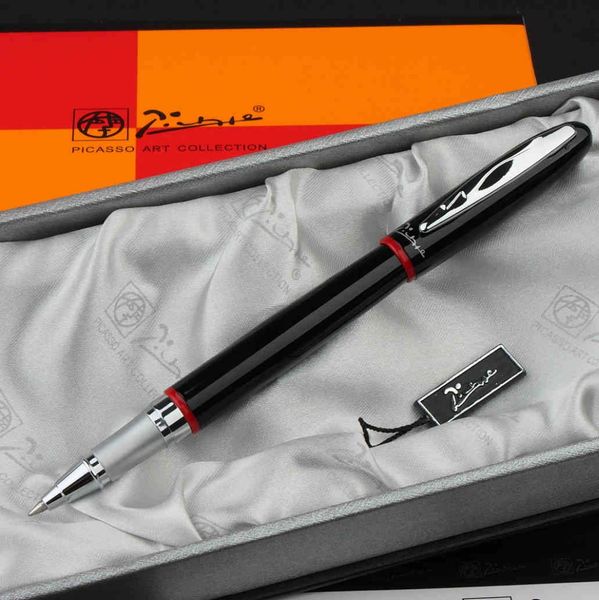 picasso 907 black and silver international standard rollerball pen writing pen, Blue;orange
picasso 907 black and silver international standard rollerball pen writing pen, Blue;orange