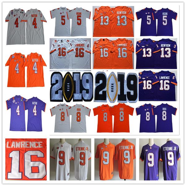 2020 patch clemson tigers 16 trevor lawrence 8 justyn ross 9 travis etienne jr. 4 deshaun watson hunter renfrow 5 tee higgins ncaa jerseys, Black;red
2020 patch clemson tigers 16 trevor lawrence 8 justyn ross 9 travis etienne jr. 4 deshaun watson hunter renfrow 5 tee higgins ncaa jerseys, Black;red