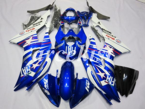 new abs injection mold full fairings kits fit for yamaha yzf-r6 2008 2009 2010 2011 2012 2013 2014 2015 2016 r6 body set blue white
new abs injection mold full fairings kits fit for yamaha yzf-r6 2008 2009 2010 2011 2012 2013 2014 2015 2016 r6 body set blue white