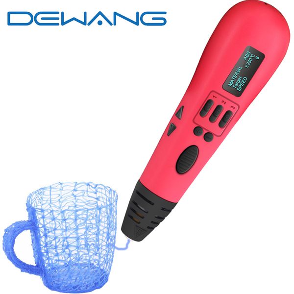 dewang d11 3 цвета творчество 3d pen для детей дети diy 3d волшебное перо 3 цвета нить доступные oled-дисплей 6-speed ручки, Black;red
dewang d11 3 цвета творчество 3d pen для детей дети diy 3d волшебное перо 3 цвета нить доступные oled-дисплей 6-speed ручки, Black;red