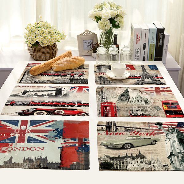 cammitever europan style england french red vintage classic car building eiffel tower dinning table dinner mat table cup mat pad
cammitever europan style england french red vintage classic car building eiffel tower dinning table dinner mat table cup mat pad