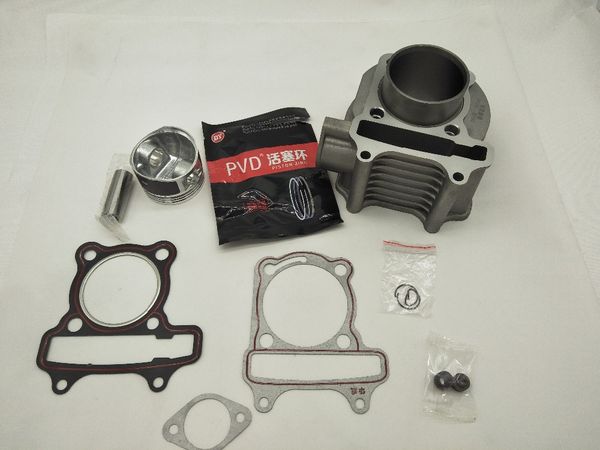 

a308 gy6-125 cylinder motorcycle scooter set cylinder piston ring assembly motorcycle engine sleeve set