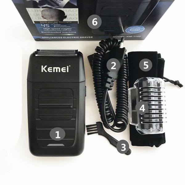 kemei км-1102 аккумуляторная беспроводная бритва для мужчин близнец лезвие сабельная борода бритва уход за лицом триммер многофункциональный
kemei км-1102 аккумуляторная беспроводная бритва для мужчин близнец лезвие сабельная борода бритва уход за лицом триммер многофункциональный