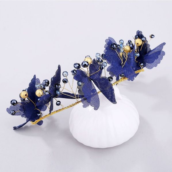 new fashion lovely girl women pink white blue butterfly crown headband floral garlands hairband headdress hair accessories, Golden;white
new fashion lovely girl women pink white blue butterfly crown headband floral garlands hairband headdress hair accessories, Golden;white