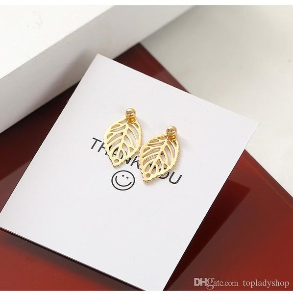 simple temperament retro stud earrings mini small fresh golden leaves small leaf wholesale, Golden;silver
simple temperament retro stud earrings mini small fresh golden leaves small leaf wholesale, Golden;silver