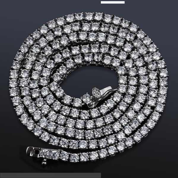 2020 micro zircon necklace hip hop jewelry single row 2.5mm man necklace tennis chain1, Silver
2020 micro zircon necklace hip hop jewelry single row 2.5mm man necklace tennis chain1, Silver