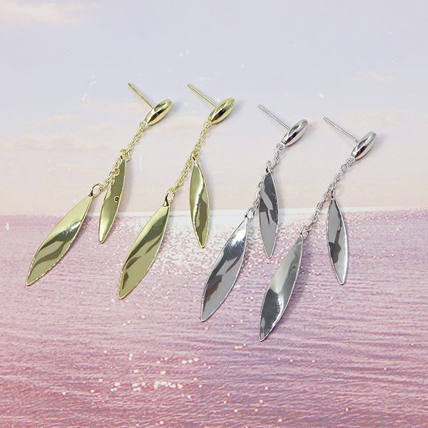 delicate cold wind s925 sterling silver smooth leaf earrings japan and south korea temperament wild long fringed leaf earrings
delicate cold wind s925 sterling silver smooth leaf earrings japan and south korea temperament wild long fringed leaf earrings