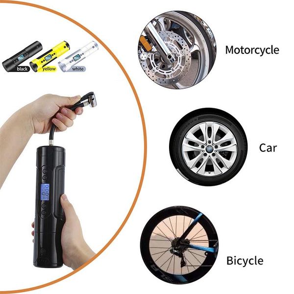 super mini air compressor 12v 150 psi tire inflator for car motor bicycle tire pump with gauge led light power bank
super mini air compressor 12v 150 psi tire inflator for car motor bicycle tire pump with gauge led light power bank