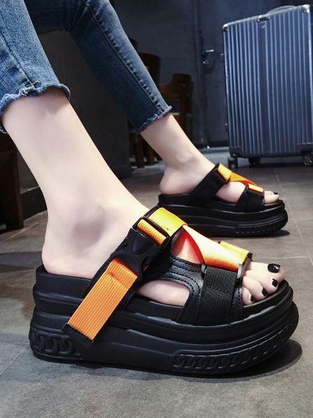slippers women summer shoes platform pantofle luxury slides heeled mules flat 2020 designer heels microfiber pu bonded leather, Black
slippers women summer shoes platform pantofle luxury slides heeled mules flat 2020 designer heels microfiber pu bonded leather, Black