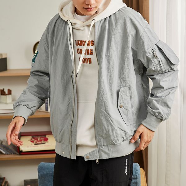 fall coat men's baseball collar printed loose casual fashion student jacket pray tactical hooded windbreaker modern cloth gg50jk, Black;brown
fall coat men's baseball collar printed loose casual fashion student jacket pray tactical hooded windbreaker modern cloth gg50jk, Black;brown