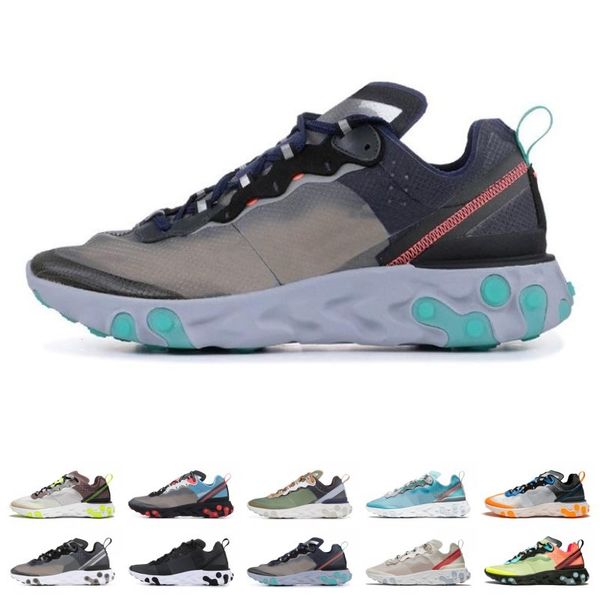 Designer Sneaker React Element 87 Undercover Running Shoes Designer Men Women Royal Tint Sail VOLT RACER PINK Black Mens Trainer Sports
Designer Sneaker React Element 87 Undercover Running Shoes Designer Men Women Royal Tint Sail VOLT RACER PINK Black Mens Trainer Sports