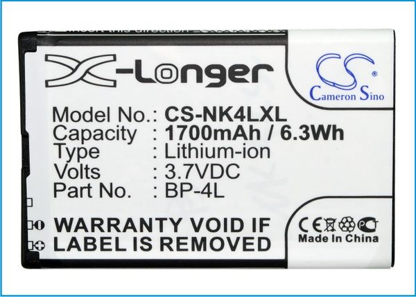 cameron sino 1700mah battery for digma e601hd, for wexler e6002