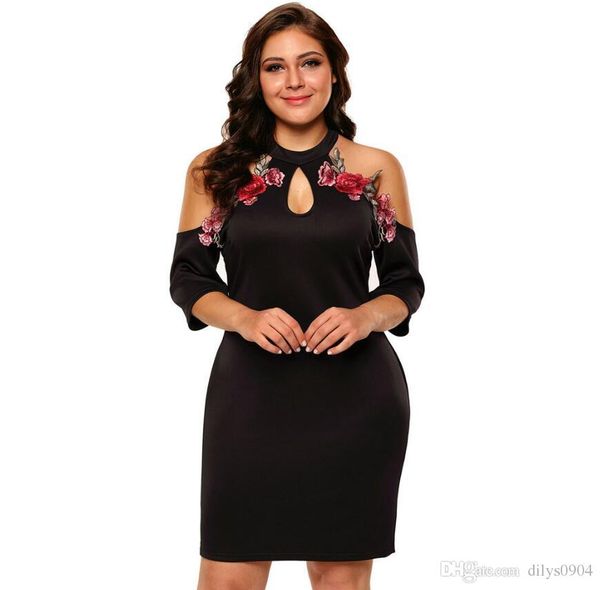 fat woman new fashion women's clothes code size high collar strapless short sleeve dress casual dresses 220129, Black;gray
fat woman new fashion women's clothes code size high collar strapless short sleeve dress casual dresses 220129, Black;gray