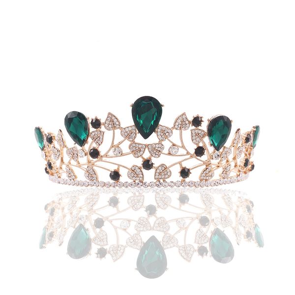 wedding party 16x7cm tiaras beaded flower leaf headwear of bride crown diamond headwear for bride acting initiation graduation rs-7, White;golden
wedding party 16x7cm tiaras beaded flower leaf headwear of bride crown diamond headwear for bride acting initiation graduation rs-7, White;golden