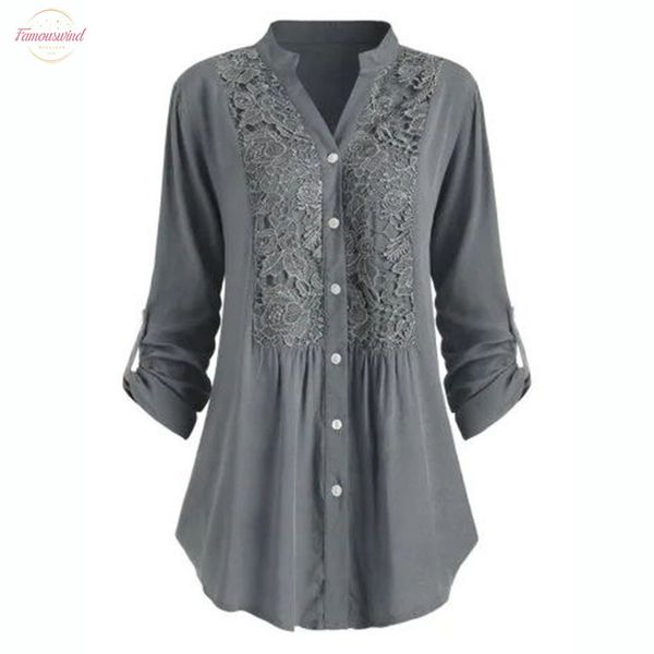 flower lace shirt women plus size stand collar button down shirt chemisier solid loose long sleeve blouses women shirts, White
flower lace shirt women plus size stand collar button down shirt chemisier solid loose long sleeve blouses women shirts, White