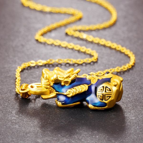 boeycjr gold color pixiu brave troops novel temperature change color lucky energy pendant & necklace for men or women, Silver
boeycjr gold color pixiu brave troops novel temperature change color lucky energy pendant & necklace for men or women, Silver