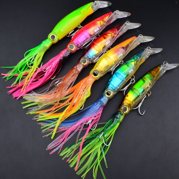 Hot! 6 Color 14cm 40g Fishing Lures Baits Squid Lures 3D eyes with Beard Lures Fishing lure Hook high quality
Hot! 6 Color 14cm 40g Fishing Lures Baits Squid Lures 3D eyes with Beard Lures Fishing lure Hook high quality