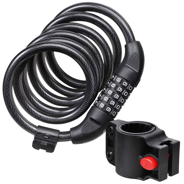 bike lock cable heavy duty 5-digit combination code bicycle chain flexible steel cable lock with bike mount holder
bike lock cable heavy duty 5-digit combination code bicycle chain flexible steel cable lock with bike mount holder