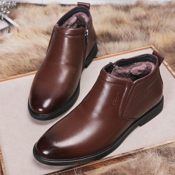 genuine leather men winter boots ankle boots fashion footwear boot shoes men casual high shoes zapatos de hombre, Black
genuine leather men winter boots ankle boots fashion footwear boot shoes men casual high shoes zapatos de hombre, Black