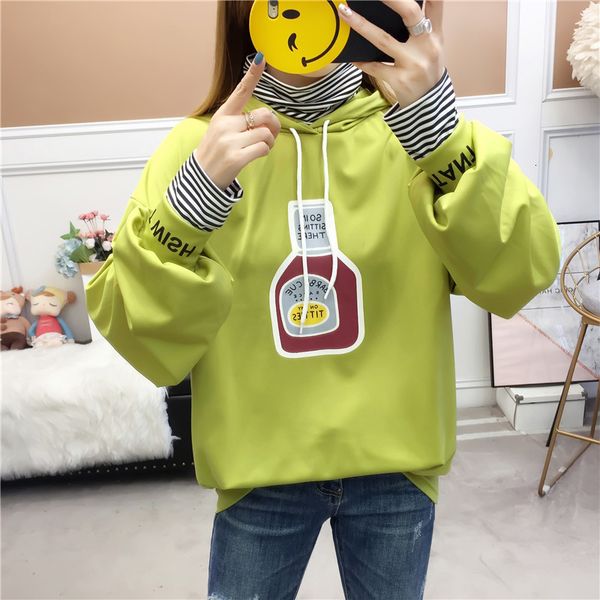 2019 dress even hat woman easy will fat code mm thin section student joker letter jacket, White;black
2019 dress even hat woman easy will fat code mm thin section student joker letter jacket, White;black