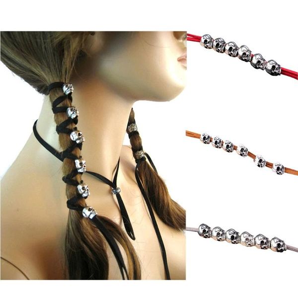 new skull hair cord diy accessories ponytail gothic punk antique headgear hair accessories for girls diy ponytail fashion, Brown
new skull hair cord diy accessories ponytail gothic punk antique headgear hair accessories for girls diy ponytail fashion, Brown