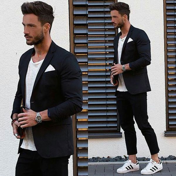 latest coat pant designs black business men suits for wedding 2piece groom tuxedo costume homme mariage slim fit terno masculino, White;black
latest coat pant designs black business men suits for wedding 2piece groom tuxedo costume homme mariage slim fit terno masculino, White;black