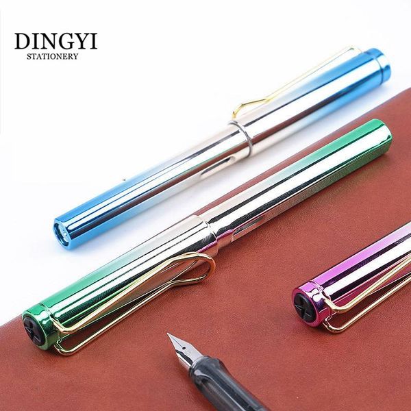 plastic colorful gradient fountain pen 0.5mm/0.38mm nib ink sac pens for writing school student office stationery
plastic colorful gradient fountain pen 0.5mm/0.38mm nib ink sac pens for writing school student office stationery