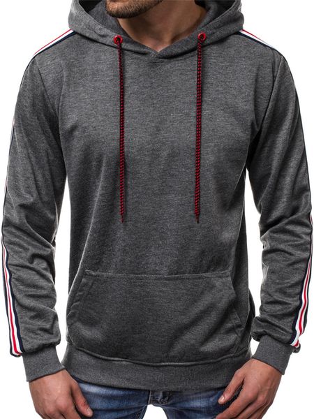 mens designer hoodies casual street style striped solid color long sleeved hooded pullover sweatshirts mens fashion hoodies, Black
mens designer hoodies casual street style striped solid color long sleeved hooded pullover sweatshirts mens fashion hoodies, Black