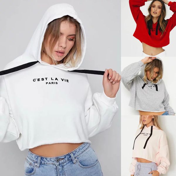 hirigin joggers women sweatshirt 2018 new jumper hooded sweatshirt long sleeve short casual outwear pullover hoodie, Black
hirigin joggers women sweatshirt 2018 new jumper hooded sweatshirt long sleeve short casual outwear pullover hoodie, Black