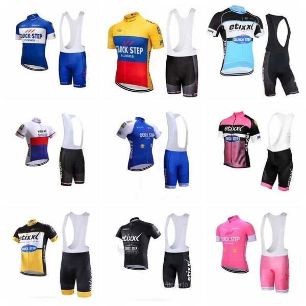 2020 quick step team cycling short sleeves jersey (bib )shorts sets 2020 men mountain bike clothing breathable bicycle wear 012804f, Black;red
2020 quick step team cycling short sleeves jersey (bib )shorts sets 2020 men mountain bike clothing breathable bicycle wear 012804f, Black;red