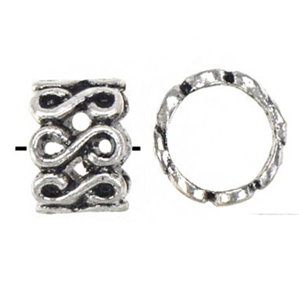 european beads charms fit diy bangles retro silver round s design hollow slider 7mm big hole alloy jewelry findings new 9*7mm 300pcs, Black
european beads charms fit diy bangles retro silver round s design hollow slider 7mm big hole alloy jewelry findings new 9*7mm 300pcs, Black