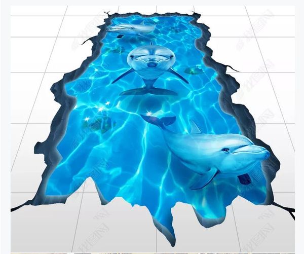 custom p flooring wallpaper 3d wall stickers modern sea world dolphin 3d floor painting walls papers home decoration
custom p flooring wallpaper 3d wall stickers modern sea world dolphin 3d floor painting walls papers home decoration