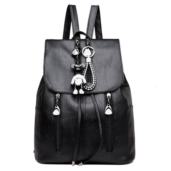 bear pendant drawstring women backpacks casual pu leather school bags for teenagers girls female travel backpack
bear pendant drawstring women backpacks casual pu leather school bags for teenagers girls female travel backpack