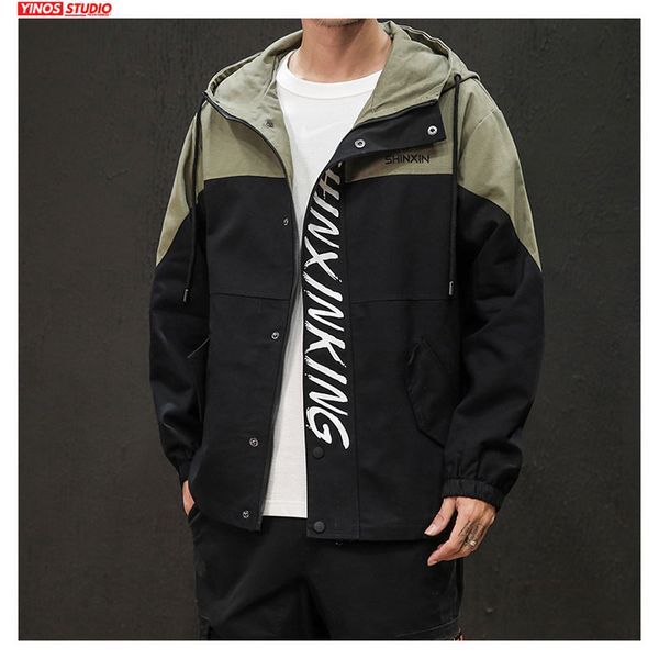 dropshipping autumn patchwork pocket hooded jacket cotton outwear male coat male streetwear windbreaker jacket, Black;brown
dropshipping autumn patchwork pocket hooded jacket cotton outwear male coat male streetwear windbreaker jacket, Black;brown