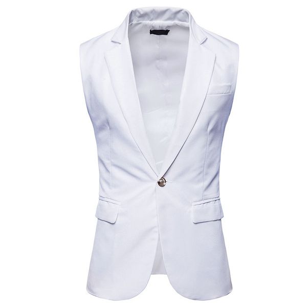 casual mens vest suit black white men's vest waistcoat formal business single button slim man male chaleco gilet
casual mens vest suit black white men's vest waistcoat formal business single button slim man male chaleco gilet
