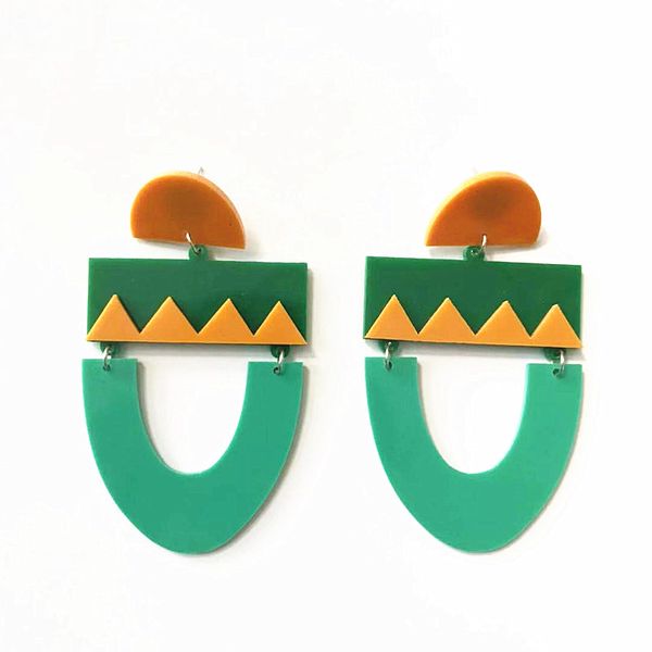 2020 new punk acrylic big earrings woman geometric charm earrings brine grandes exaggerated girl jewelry hip hop style wholesale, Silver
2020 new punk acrylic big earrings woman geometric charm earrings brine grandes exaggerated girl jewelry hip hop style wholesale, Silver