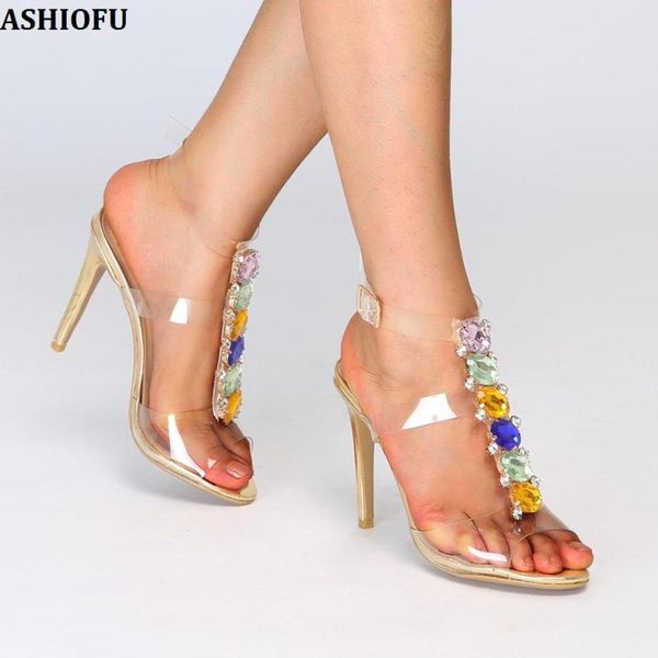 ashiofu new handmade ladies high heel sandals pvc leather party prom summer shoes crystal jewelry fashion evening sandals, Black
ashiofu new handmade ladies high heel sandals pvc leather party prom summer shoes crystal jewelry fashion evening sandals, Black