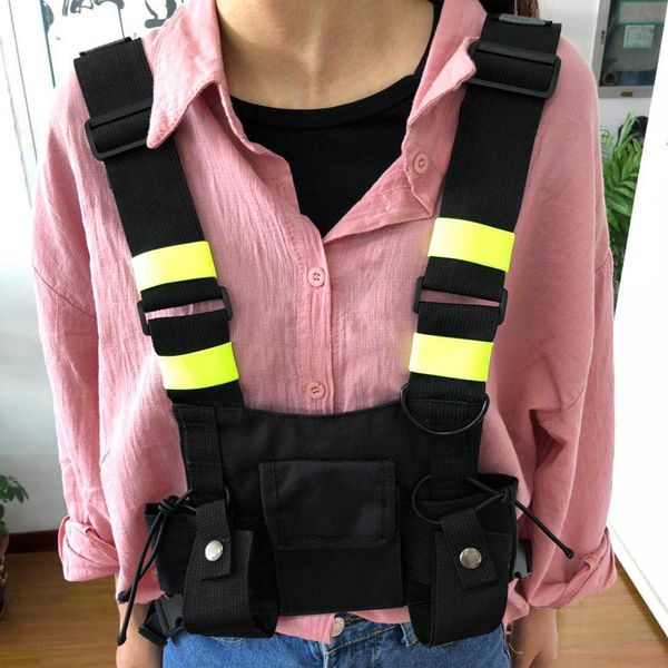 nylon glitter waist packs vest hip hop streetwear functional tactical harness rig chest bag casual travel punk bags waist packs
nylon glitter waist packs vest hip hop streetwear functional tactical harness rig chest bag casual travel punk bags waist packs