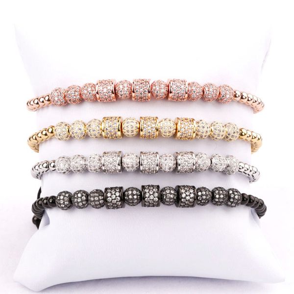 new fashion unique cute design cz micro pave tube ball beaded bracelet bangle for women men, Black
new fashion unique cute design cz micro pave tube ball beaded bracelet bangle for women men, Black