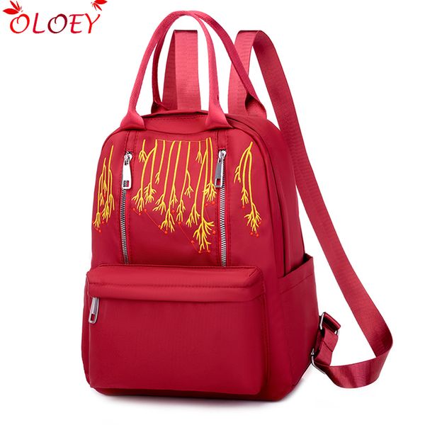 flower princess women embroidery backpack 2020 new large capacity bag nylon waterproof school leisure travel backpack 4 colors 
flower princess women embroidery backpack 2020 new large capacity bag nylon waterproof school leisure travel backpack 4 colors