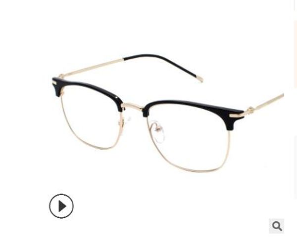 2019 new frame glasses for men retro glasses frame half-frame glasses goggles men flat mirror, White;black
2019 new frame glasses for men retro glasses frame half-frame glasses goggles men flat mirror, White;black