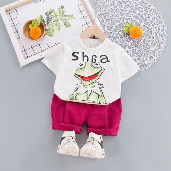 children boys clothing sets 2020 summer baby boys clothes frog t-shirt+shorts 2pcs outfits suits kids tracksuit 1 2 3 4 year t200707, White
children boys clothing sets 2020 summer baby boys clothes frog t-shirt+shorts 2pcs outfits suits kids tracksuit 1 2 3 4 year t200707, White