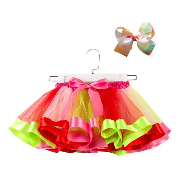Tutu Skirt Girl Skirts 4 To 10 Years Princess Pettiskirt Party Dance Rainbow Tulle Skirts Hairpin Girs Clothes Children Clothing
Tutu Skirt Girl Skirts 4 To 10 Years Princess Pettiskirt Party Dance Rainbow Tulle Skirts Hairpin Girs Clothes Children Clothing