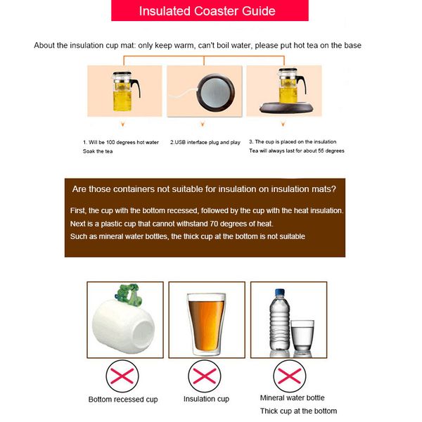 protable usb cup warmer heat beverage mug mat keep drink warm heater mugs coaster usb coffee warmer tea cup heater
protable usb cup warmer heat beverage mug mat keep drink warm heater mugs coaster usb coffee warmer tea cup heater