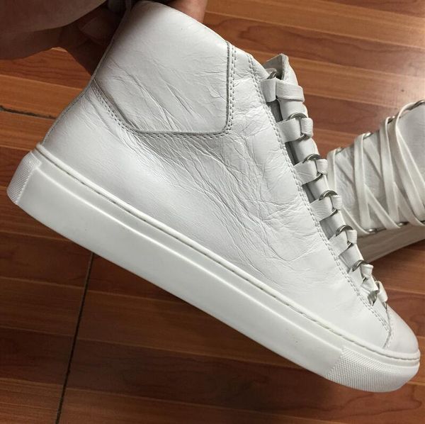 luxury arena high men's sneaker matte bottom casual kayne west outdoor trainers party wedding eu38-46, Black
luxury arena high men's sneaker matte bottom casual kayne west outdoor trainers party wedding eu38-46, Black