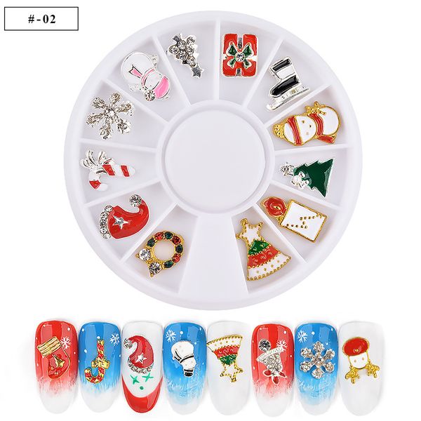 cross-border exclusive nail decorations nail turntable christmas series snowflake christmas gift 12 ge zhuang alloy, Silver;gold
cross-border exclusive nail decorations nail turntable christmas series snowflake christmas gift 12 ge zhuang alloy, Silver;gold