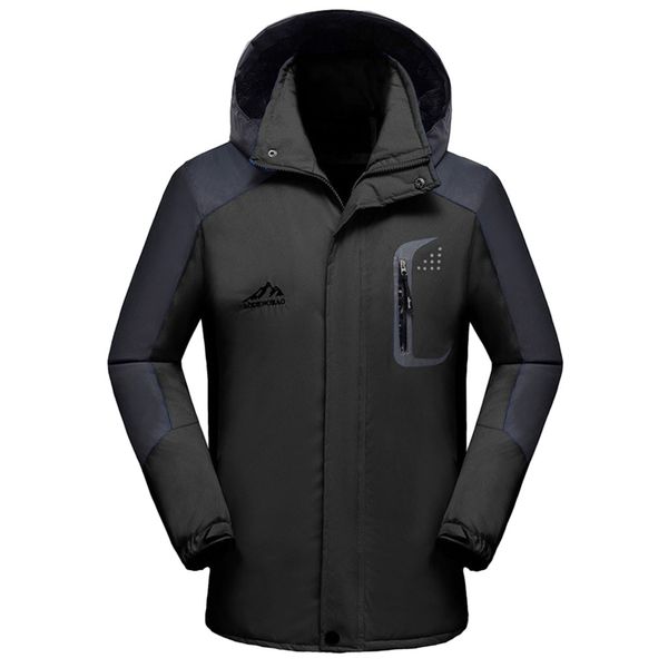 winter jacket men waterproof hoodie winter jacket masculino detachable breathable sport outdoor coat, Black
winter jacket men waterproof hoodie winter jacket masculino detachable breathable sport outdoor coat, Black