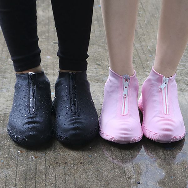shoe parts & accessories protective covers sneaker overshoes cover rain waterproof stretchy for shoes, White;pink
shoe parts & accessories protective covers sneaker overshoes cover rain waterproof stretchy for shoes, White;pink