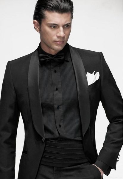 classic shawl lapel tuxedos groom wedding men suits mens wedding suits tuxedo costumes de smoking pour hommes men(jacket+pants+tie) 255, Black;gray
classic shawl lapel tuxedos groom wedding men suits mens wedding suits tuxedo costumes de smoking pour hommes men(jacket+pants+tie) 255, Black;gray
